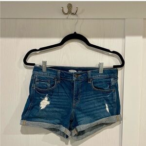 Old Navy Boyfriend Mid-Rise Jean Shorts